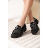 Terry Rugan Siyah Kadın Loafer