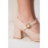 Kelly Nude Cilt Kadın Topuklu Ayakkabı