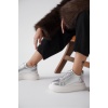 Dina Gümüş Kadın Sneaker