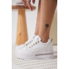 Alice Beyaz Kadın Gizli Topuklu Sneaker