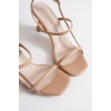 Monya Kadın Nude Topuklu Sandalet