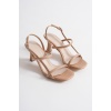 Monya Kadın Nude Topuklu Sandalet