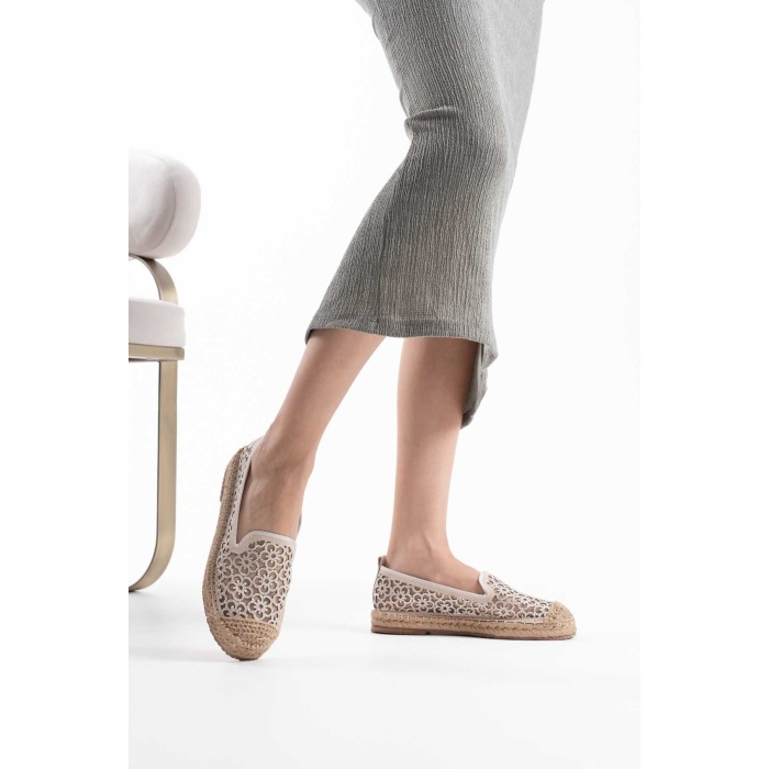 Dune Kadın Bej Espadril Ayakkabı