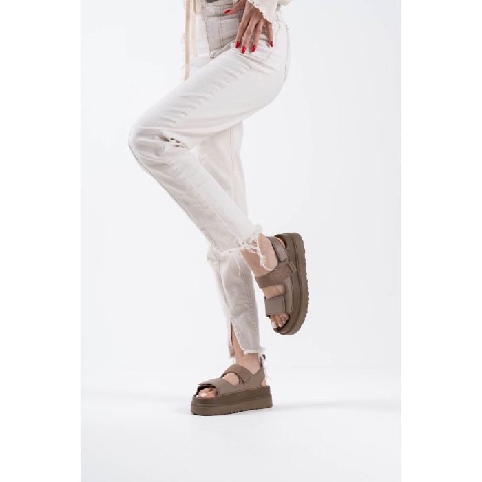 Zeta Kahverengi Kadın Sandalet