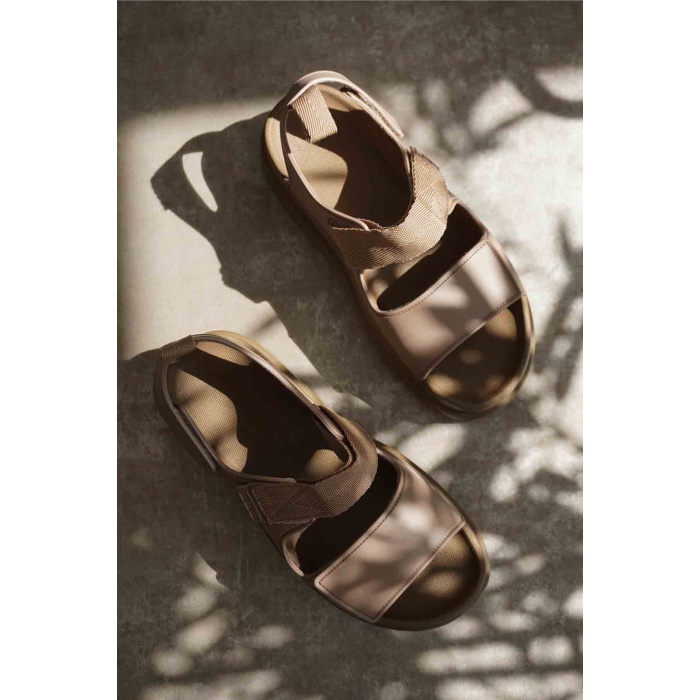 Zeta Kahverengi Kadın Sandalet