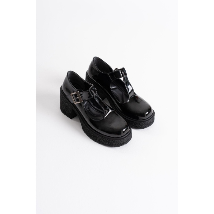 Mathilda Kadın Siyah Rugan Günlük Ayakkabı