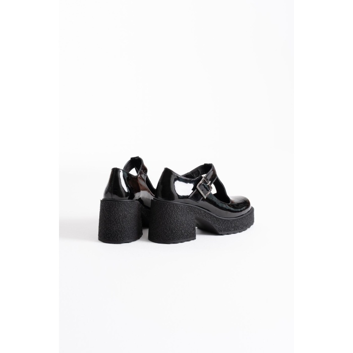 Mathilda Kadın Siyah Rugan Günlük Ayakkabı