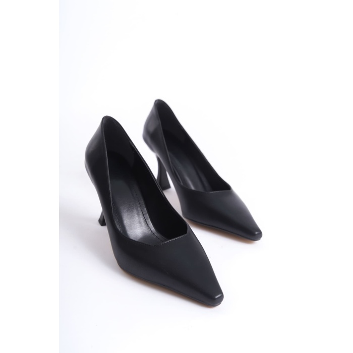 Cordelia Kadın Mat Siyah Stiletto