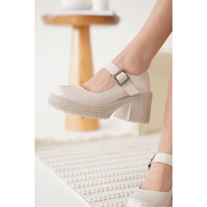 Helen Kadın Bej Rugan Günlük Ayakkabı