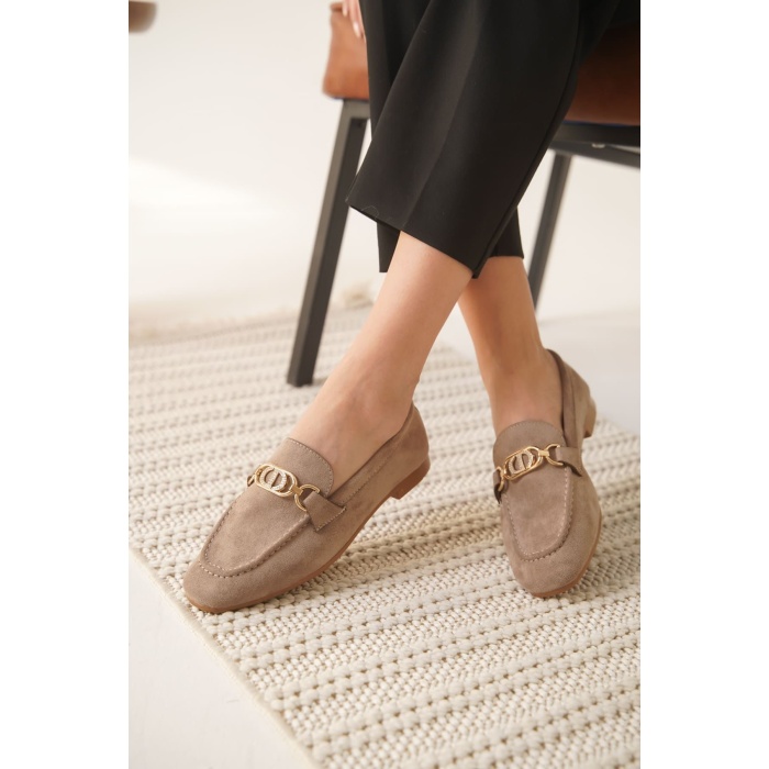 Hera Kadın Süet Vizon Günlük Ayakkabı