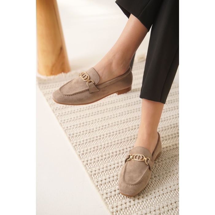 Hera Kadın Süet Vizon Günlük Ayakkabı