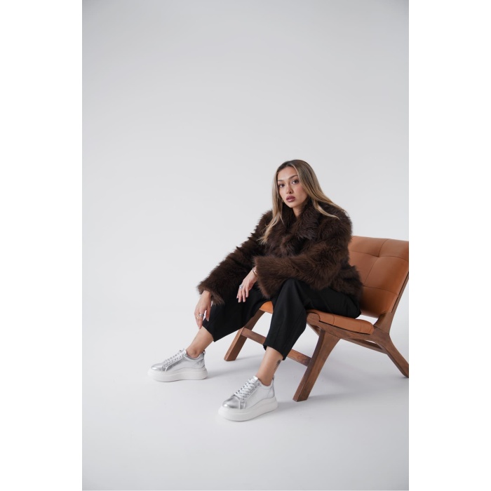Dina Gümüş Kadın Sneaker