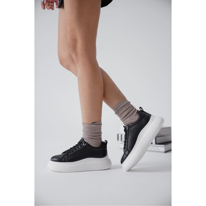 Freya Siyah Kadın Spor Ayakkabı