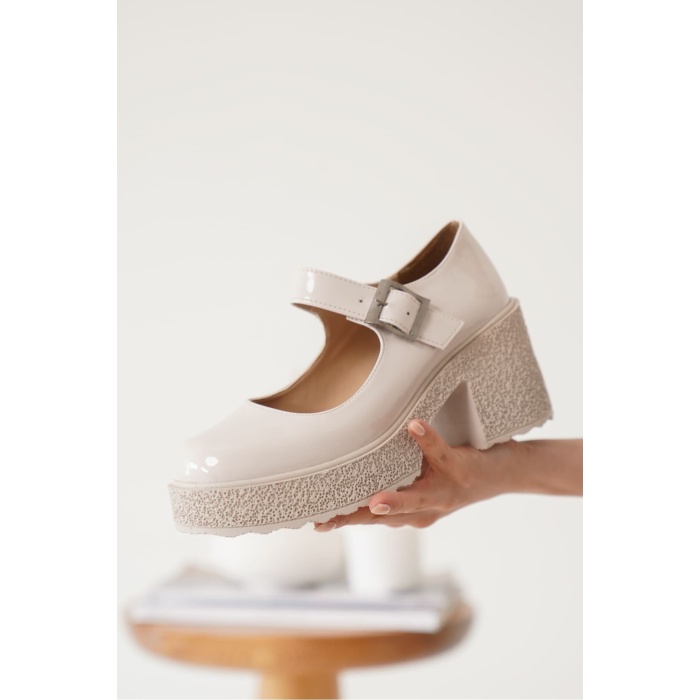 Helen Kadın Bej Rugan Günlük Ayakkabı