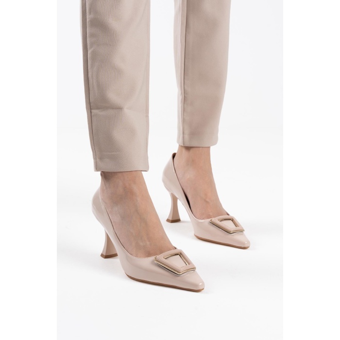 Nora Kadın Bej Rugan Ayakkabı