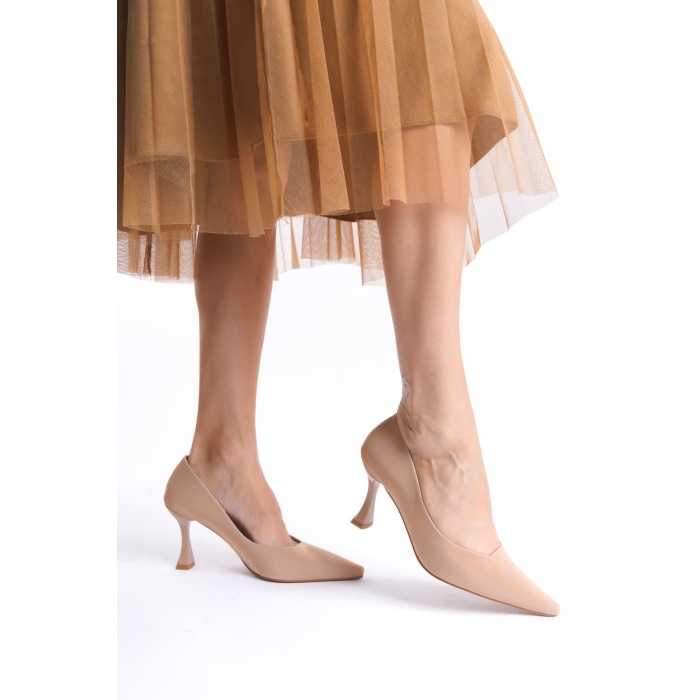 Cordelia Kadın Nude Saten Stiletto