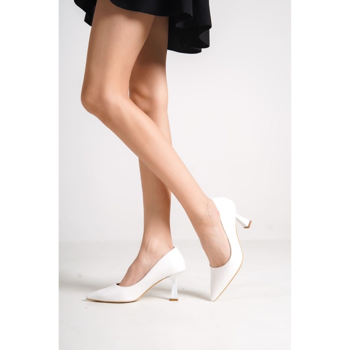 Alexandra Kadın Beyaz Stiletto