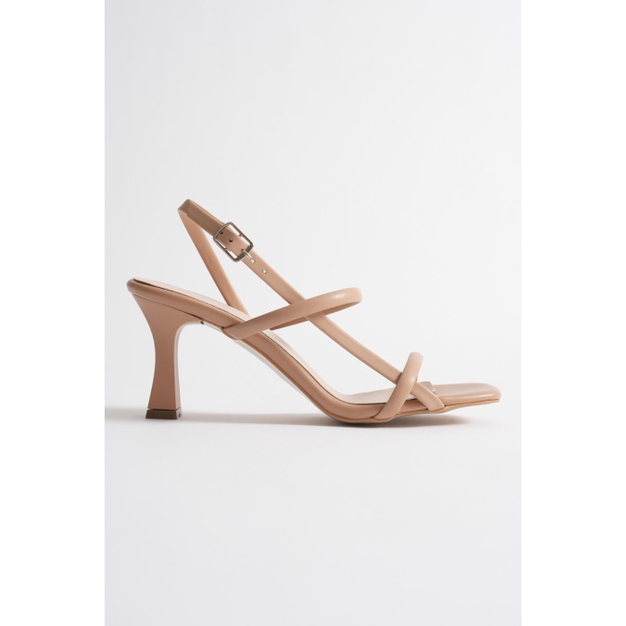 Monya Kadın Nude Topuklu Sandalet