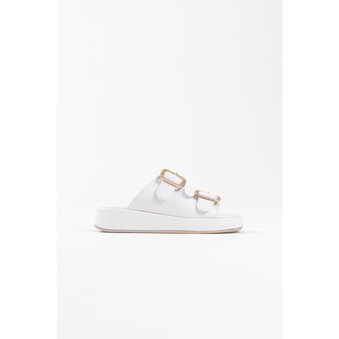 Nare Beyaz Cilt Terlik