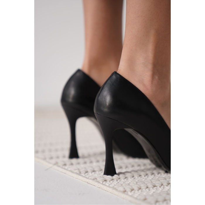 Blade Mat Siyah Kadın Stiletto