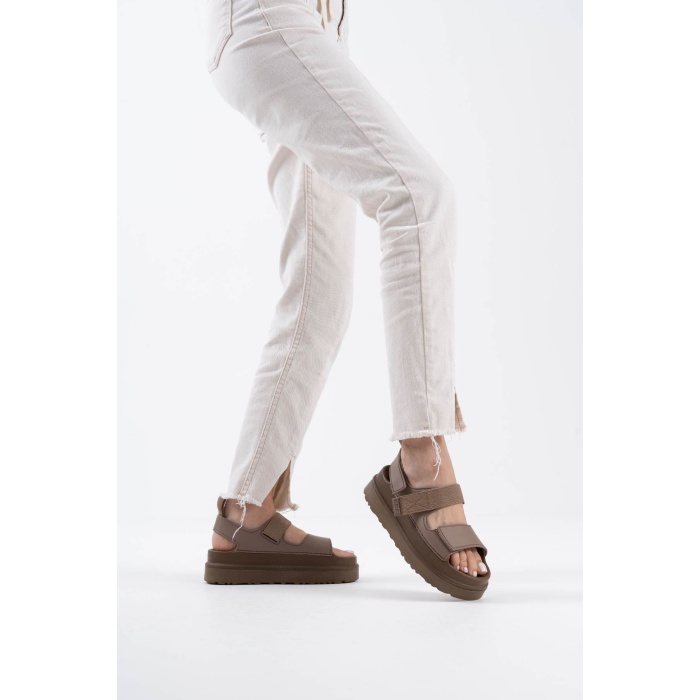 Zeta Kahverengi Kadın Sandalet