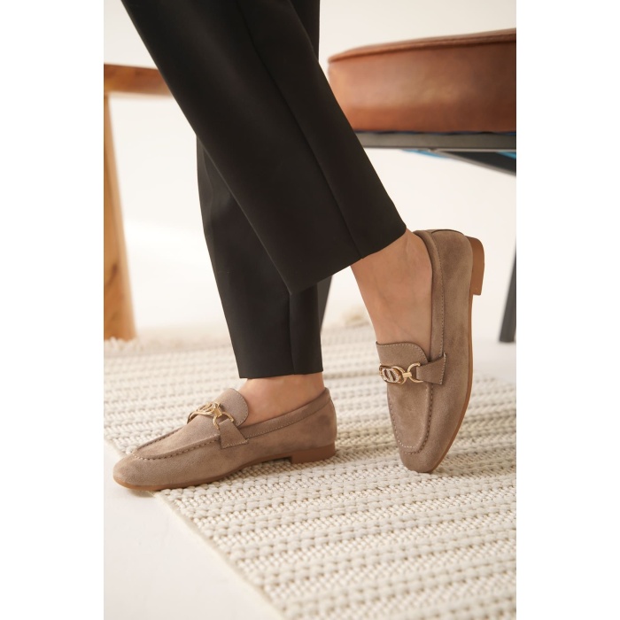 Hera Kadın Süet Vizon Günlük Ayakkabı