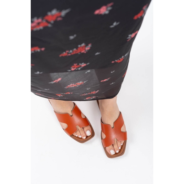 Fergei Kiremit Hakiki Deri Terlik