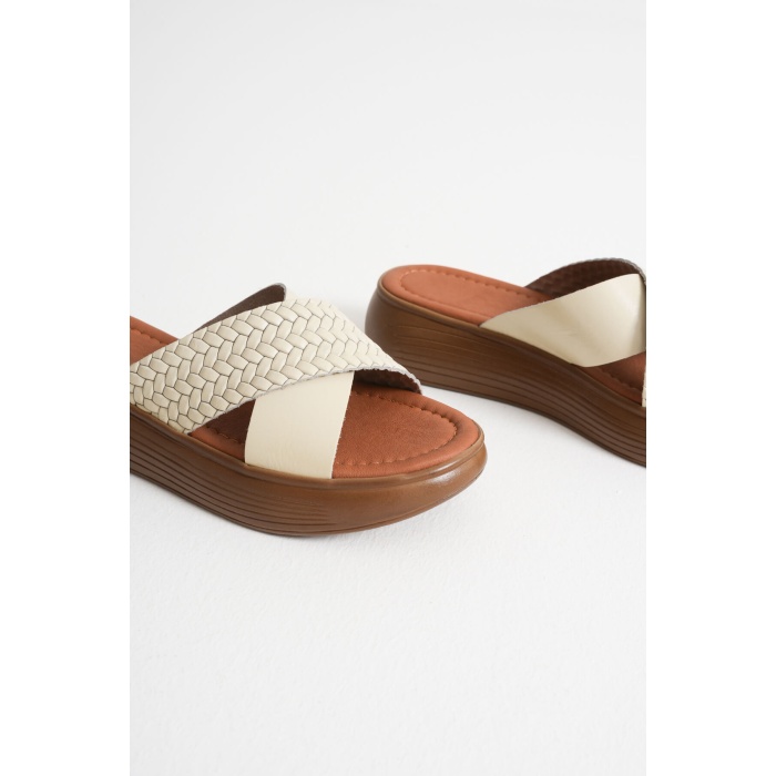 Fayn Bej Hakiki Deri Terlik