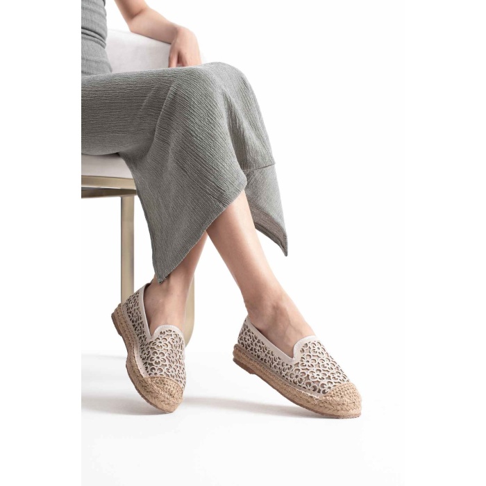 Dune Kadın Bej Espadril Ayakkabı