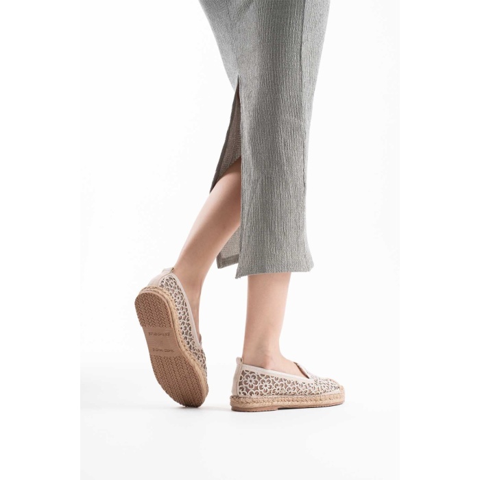 Dune Kadın Bej Espadril Ayakkabı