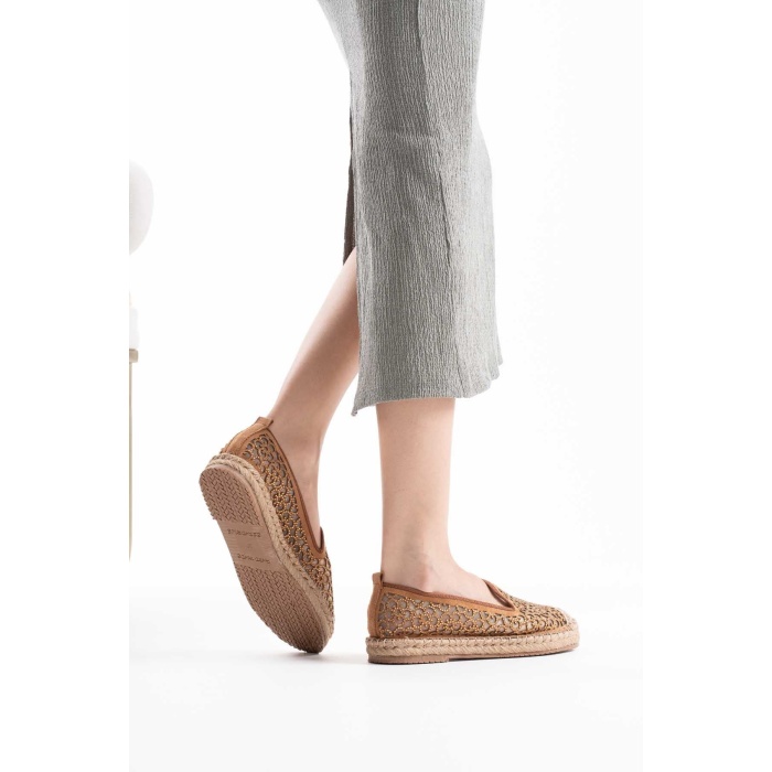 Dune Kadın Taba Espadril Ayakkabı