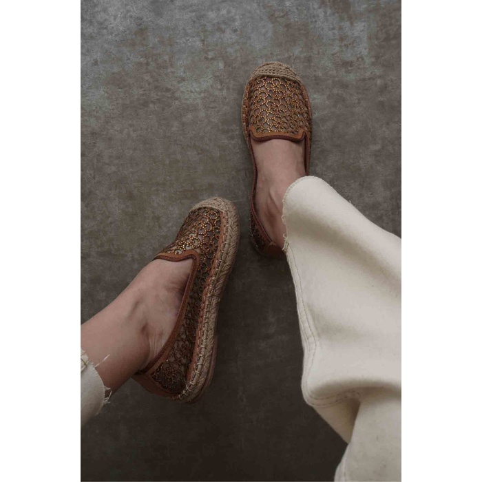 Dune Kadın Taba Espadril Ayakkabı