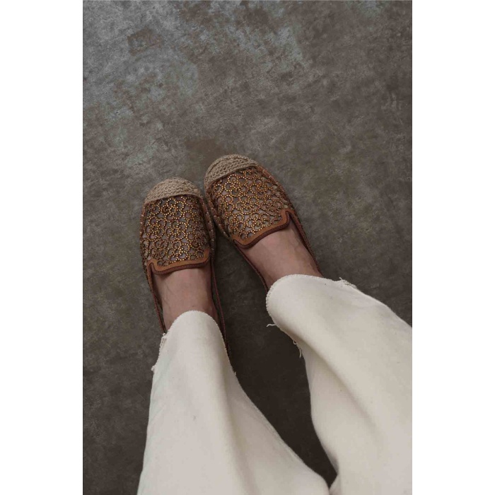 Dune Kadın Taba Espadril Ayakkabı