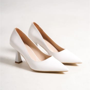 Alexandra Kadın Beyaz Stiletto