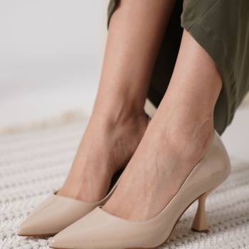 Monica Nude Rugan Kadın Stiletto