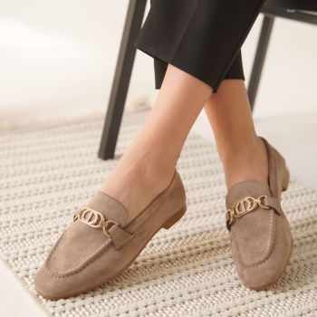 Hera Kadın Süet Vizon Günlük Ayakkabı