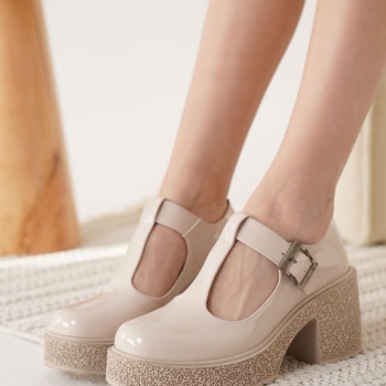 Mathilda Kadın Bej Rugan Günlük Ayakkabı