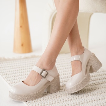 Helen Kadın Bej Rugan Günlük Ayakkabı