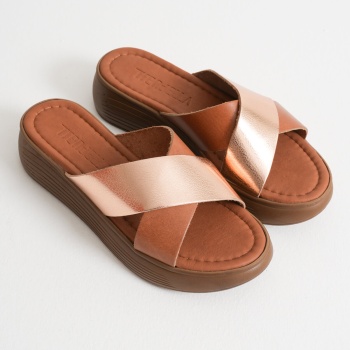 Fayn Gunluk Taba Hakiki Deri Terlik