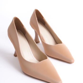 Cordelia Kadın Nude Saten Stiletto