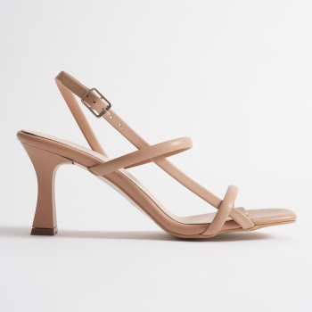 Monya Kadın Nude Topuklu Sandalet