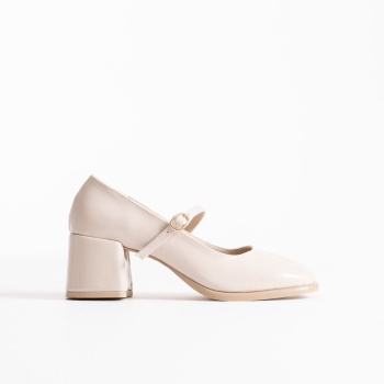 Blown Bej Rugan Kadın Topuklu Ayakkabı