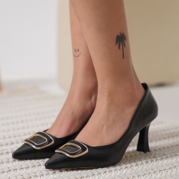 Emery Kadın Siyah Topuklu Ayakkabı