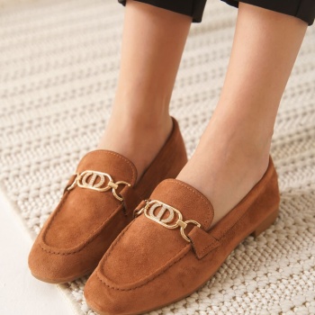 Hera Kadın Süet Taba Günlük Ayakkabı