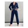 Crop Ceket Pantolon Takım