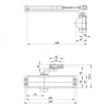 Assaabloy DC 120 Dirsek Kollu Hidrolik