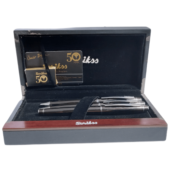 Scrikss Noble 35 Titanyum 3 lü Dolma & Versatil & Tükenmez Kalem Seti