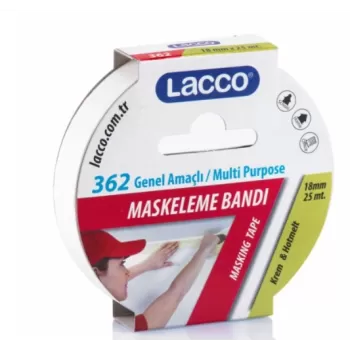 Lacco Maskeleme Bandı 18Mmx25M 362