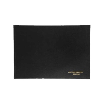 Dilman Adli Rapor Kayıt Defteri Ciltli 96 Yaprak | 22.5 x 32 Cm