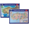 Gülpaş 999 70x100 Türkiye Fiziki&Siyasi Çerçeveli Harita